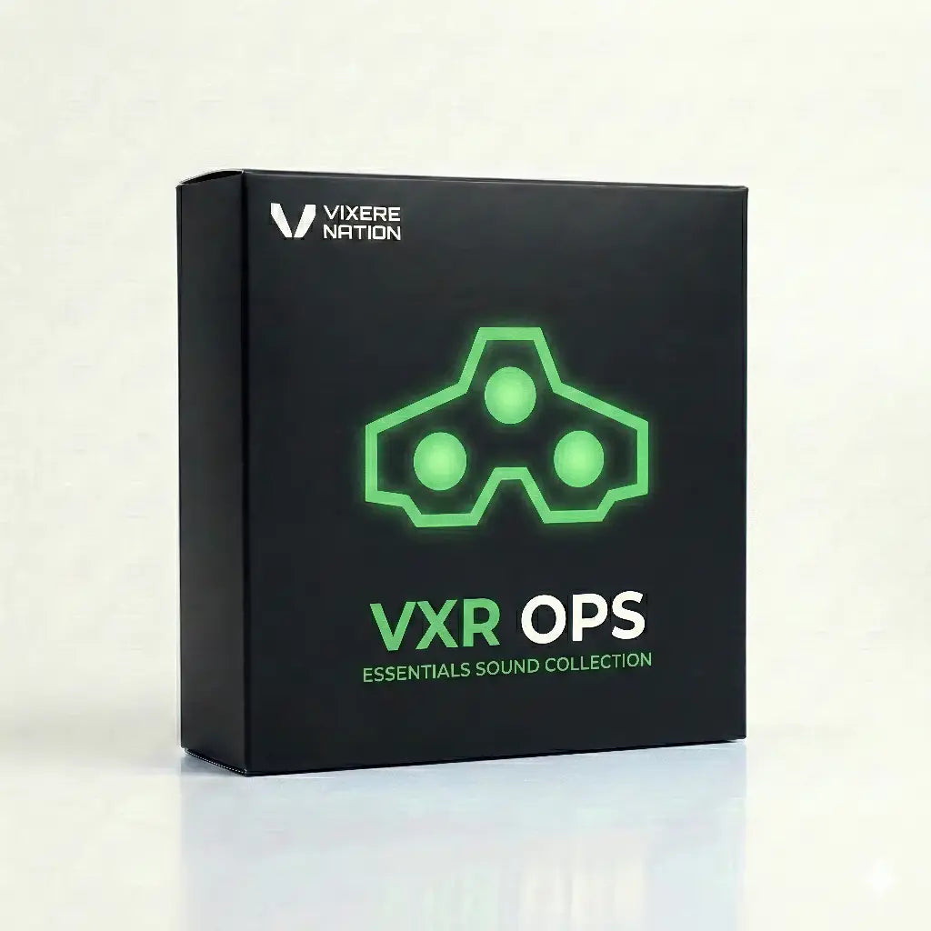 VXR Ops Essentials Sound Collection box mockup